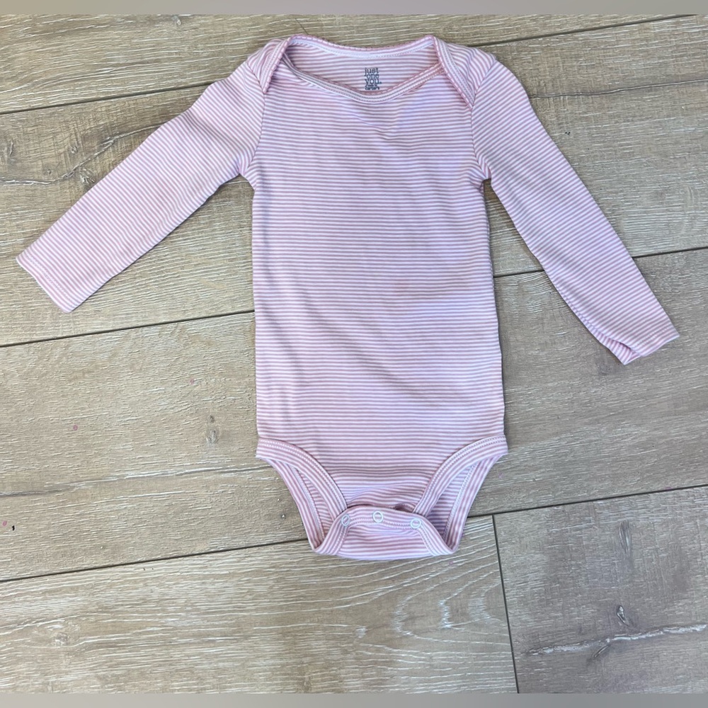 Girls one piece size 18 months Pink Striped Kids One Piece